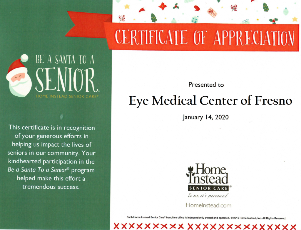 EMC donation for seniors recognized